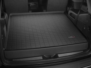 GMC Yukon Cargo Liner - WeatherTech - Raised Lip - Black - `15-`27 GMC Yukon Cargo Liner - WeatherTech - Raised Lip - Black - `15-`27
