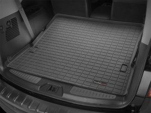 Infiniti QX56 Cargo Liner - WeatherTech - Raised Lip - Black - `11-`13