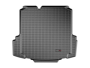 Volkswagen Jetta Cargo Liner - WeatherTech - Raised Lip, Textured Finish, Flexible TPO - Black - `15-`18