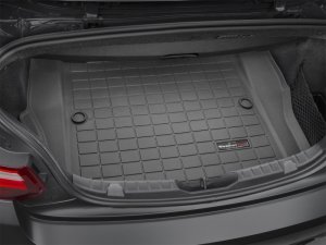 BMW 2 Series Cargo Liner - Cargo Area - WeatherTech - Custom-Fit, Raised Lip, Textured TPO - Black - `15-`27