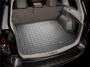 Audi A3 Convertible Cargo Liner - WeatherTech - Raised Lip - Black - `15-`27