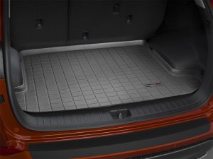 Hyundai Tucson Cargo Liner - Behind 2nd Row Seating - WeatherTech - Raised Lip, Textured Finish - Black - `16-`27