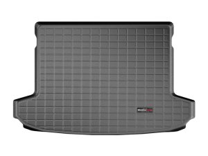 Hyundai Tucson Cargo Liner - Behind 2nd Row Seating - WeatherTech - Raised Lip, Textured Finish - Black - `16-`27
