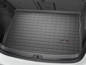 Volkswagen Golf R Cargo Liner - Behind 2nd Row Seating - WeatherTech - Raised Lip - Black - `15-`27