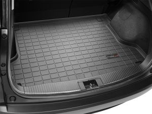 Honda HR-V Cargo Liner - Rear - WeatherTech - Raised Lip, Textured Finish - Black - `16-`27