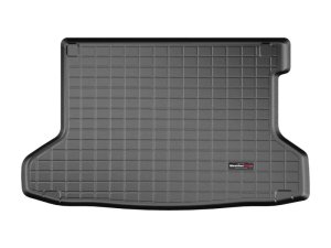 Honda HR-V Cargo Liner - Rear - WeatherTech - Raised Lip, Textured Finish - Black - `16-`27
