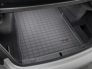 BMW 7 Series Cargo Liner - Cargo/Trunk - WeatherTech - No Spare Tire - Black - `16-`19
