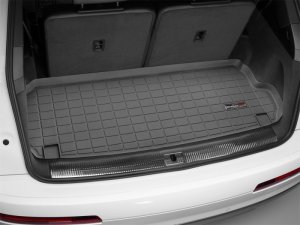 Audi Q7 Cargo Liner - Behind 3rd Row - WeatherTech - Black - `17-`27
