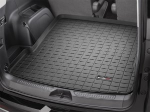 GMC Acadia Cargo Liner - Behind 2nd Row Seating - WeatherTech - Black - `17-`27 GMC Acadia Cargo Liner - Behind 2nd Row Seating - WeatherTech - Black - `17-`27