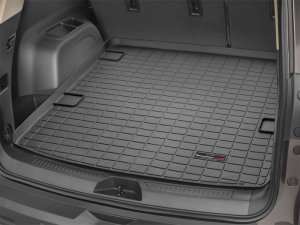 GMC Acadia Cargo Liner - Behind 2nd Row Seating - WeatherTech - Black - `17-`27 GMC Acadia Cargo Liner - Behind 2nd Row Seating - WeatherTech - Black - `17-`27