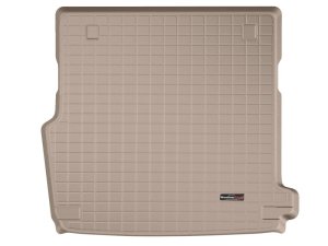 Mercedes-Benz E-Class Cargo Liner - Behind 2nd Row Seating - WeatherTech - Textured Finish, Raised Lip - Tan - `17-`27