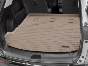 Buick Enclave Cargo Liner - Behind 2nd Row Seating - WeatherTech - Tan - `18-`27