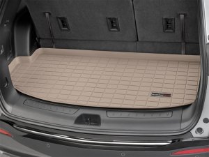 Buick Enclave Cargo Liner - Behind 3rd Seat - WeatherTech - Tan - `18-`27