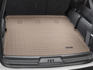 Lincoln Navigator L Cargo Liner - Behind 2nd Row Seating - WeatherTech - Tan - `18-`27