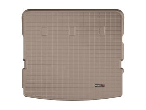 Lincoln Navigator Cargo Liner - Behind 2nd Row Seating - WeatherTech - Raised Lip, Textured Finish, Proprietary Custom Blended TPO - Tan - `18-`27