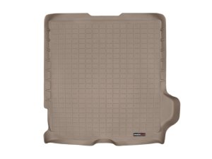 Dodge Durango Cargo Liner - WeatherTech - Raised Lip - Tan - `98-`00