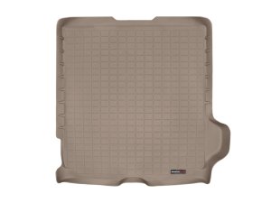 Dodge Durango Cargo Liner - WeatherTech - Raised Lip - Tan - `98-`00
