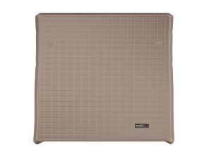 Volkswagen Routan Cargo Liner - Behind 2nd Row Seating - WeatherTech - Raised Lip - Tan - `09-`13