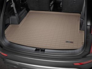 Kia Telluride Cargo Liner - Behind 2nd Row Seating - WeatherTech - Tan - `20-`27