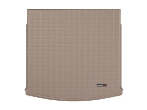 Volkswagen Atlas Cross Sport Cargo Liner - Rear - WeatherTech - Tan - `20-`27