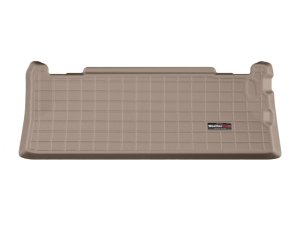 Toyota Sienna Cargo Liner - Behind 3rd Row Seating - WeatherTech - Raised Lip, Textured Finish - Tan - `21-`27