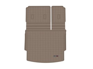 Nissan Rogue Cargo Liner - Behind 2nd Row - WeatherTech - Raised Lip - Tan - `21-`27 Nissan Rogue Cargo Liner - Behind 2nd Row - WeatherTech - Raised Lip - Tan - `21-`27