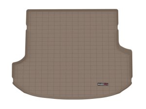 Genesis GV80 Cargo Liner - Behind 2nd Row Seating - WeatherTech - WeatherTech Textured Finish - Tan - `21-`27