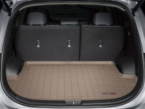 Hyundai Santa Fe Cargo Liner - Behind 2nd Row - WeatherTech - Tan - `21-`27