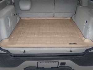 Chevrolet Tahoe Cargo Liner - WeatherTech - Raised Lip - Tan - `00-`06