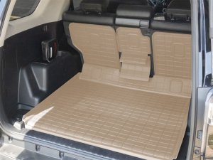 Toyota 4Runner Cargo Liner - Behind 2nd Row Seating - WeatherTech - SeatBack Cargo Liner HP - Tan - `10-`24