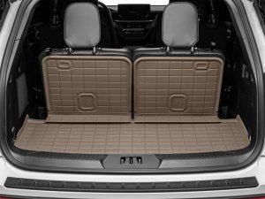 Ford Explorer SeatBack Cargo Liner HP - WeatherTech - Tan - `20-`23 Ford Explorer SeatBack Cargo Liner HP - WeatherTech - Tan - `20-`23