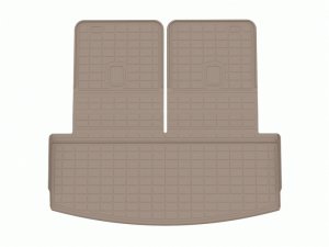 Ford Explorer SeatBack Cargo Liner HP - WeatherTech - Tan - `20-`23 Ford Explorer SeatBack Cargo Liner HP - WeatherTech - Tan - `20-`23