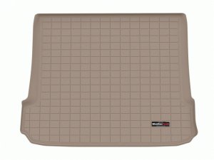 Mercedes-Benz EQE SUV Cargo Liner - WeatherTech - Tan - `23-`27 Mercedes-Benz EQE SUV Cargo Liner - WeatherTech - Tan - `23-`27