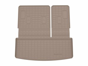 Cadillac Escalade Seatback Cargo Liner - WeatherTech - Cargo Liner HP - Tan - `21-`25