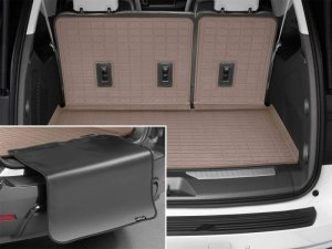 Chevrolet Suburban Seatback Cargo Liner - WeatherTech - HP - Tan - 2021
