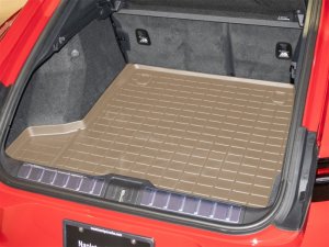 Porsche Panamera Cargo Liner - Behind 2nd Row - WeatherTech - Tan - `24-`26