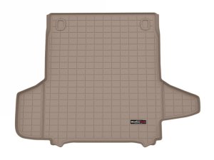 Porsche Panamera Cargo Liner - Behind 2nd Row - WeatherTech - Tan - `24-`26