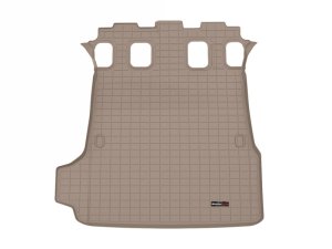 Toyota 4Runner Cargo Liners - Trunk - WeatherTech - Raised Lip, Textured Finish - Tan - `25-`26 Toyota 4Runner Cargo Liners - Trunk - WeatherTech - Raised Lip, Textured Finish - Tan - `25-`26