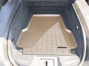 Cadillac Escalade IQ Cargo Liners - WeatherTech - Tan - `25-`26