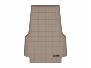Cadillac Escalade IQ Cargo Liners - WeatherTech - Tan - `25-`26 Cadillac Escalade IQ Cargo Liners - WeatherTech - Tan - `25-`26