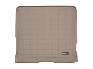 Ford Explorer Cargo Liner - WeatherTech - Raised Lip, Textured Finish - Tan - `02-`05