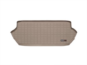 Volvo XC90 Cargo Liner - Behind 3rd Row Seating - WeatherTech - Raised Lip - Tan - `03-`13