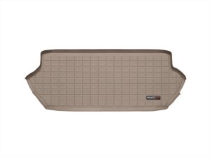 Volvo XC90 Cargo Liner - Behind 3rd Row Seating - WeatherTech - Raised Lip - Tan - `03-`13