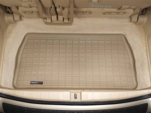 Honda Odyssey Cargo Liner - Behind 3rd Row Seating - WeatherTech - Raised Lip - Tan - `05-`10
