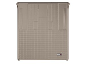 Cadillac Escalade ESV Cargo Liner - WeatherTech - Raised Lip - Tan - `07-`13