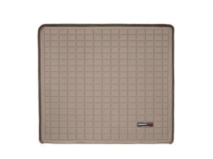 Toyota 4Runner Cargo Liner - Behind 2nd Row Seating - WeatherTech - Raised Lip, Textured Finish - Tan - `10-`27