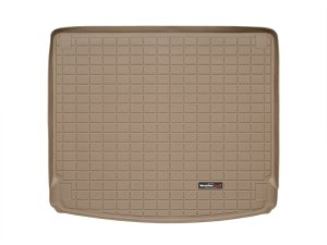 Porsche Cayenne Cargo Liner - WeatherTech - Raised Lip - Tan - `11-`27 Porsche Cayenne Cargo Liner - WeatherTech - Raised Lip - Tan - `11-`27