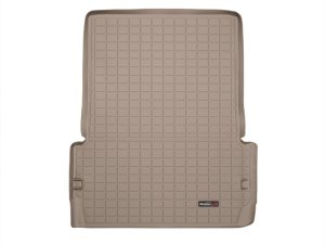 Dodge Durango Cargo Liner - WeatherTech - Raised Lip, Textured Finish - Tan - `11-`27