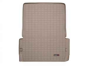 Dodge Durango Cargo Liner - WeatherTech - Raised Lip, Textured Finish - Tan - `11-`27