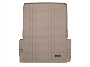 Dodge Durango Cargo Liner - WeatherTech - Raised Lip, Textured Finish - Tan - `11-`27